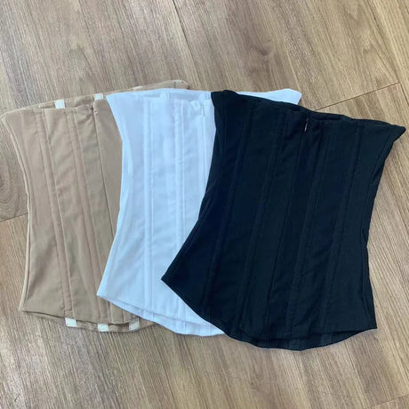 Tossy Mesh Backless Summer Vest Female Elegant Luxury Patchwork Strapless Solid Slim Streetwear Inner Sexy Y2k Tank Top Women's