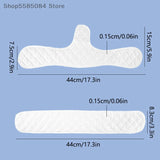 Women Bra Liners Washable Sweat Absorber Underboob Sweat Absorber Pads Non Woven Rectangle Insert Lining Sports Underwear Pads