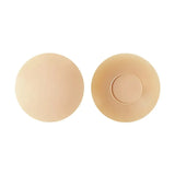 Upgrade Reusable Breast Round Nipple Cover Invisible Bikini Adhesive Strapless Backless Stick on Bra Silicone Breast Patch