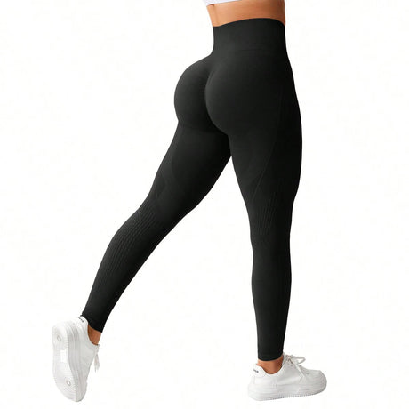 Women's Leggings Seamless Peach Hip Yoga Pants for Women, High Waist, Waist and Hip Lifting Fitness Pants
