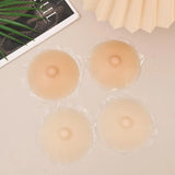 Sexy Silicone Nipple Pasties Seamless Invisible Adhesive Breast Covers Reusable Chest Pads Women Summer Swimwear Backless Pads