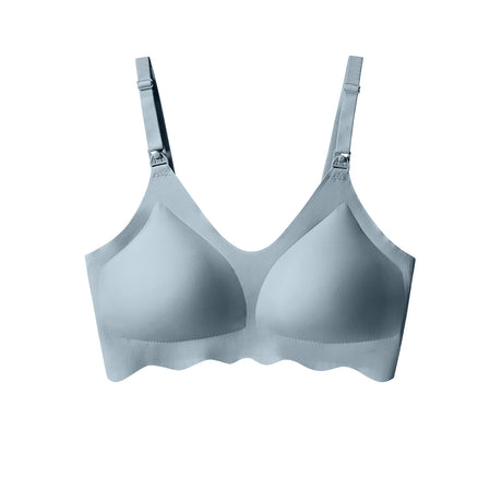 New Women Traceless Women's Comfortable and Breathable Ultra Thin Breastfeeding Bra Detachable Breastfeeding Bra