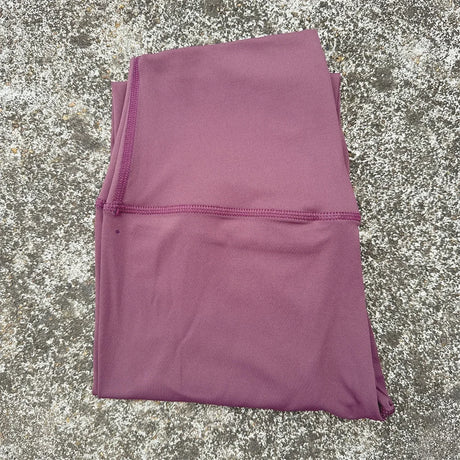 Solid Color Back Waist Pocket High Waist Yoga Legging Women Sport Cropped Pants Butter Athletic Gym Comprehensive Training Jog