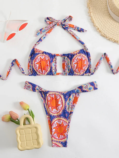 Sexy Bikini Women's Swimsuit 2026 Micro Swimwear High Cut Bandeau Bikinis Sets Two Piece Bathing Suit Swimming for Beach Wear