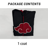 HOLOUN Uchiha Itachi Sasuke Anime Cosplay Costume Embroidery Hawk Team Cloak Pain Konan Sasori Halloween Christmas S-2XL