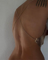 Fashion Metallic Sequins Party Tank Top Sexy Deep V Neck Backless Spaghetti Straps Sling Crop Top 2024 Rave Nightclub Camisole
