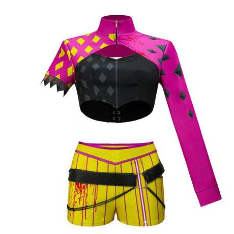 Dead by Daylight The Trickster Mina Cosplay Full Set Women Costume Halloween Comic Con Stage Performance Outfit