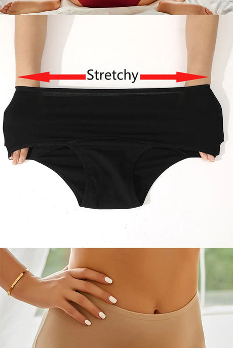 1Pcs Sexy Leak Proof Menstrual Panties Physiological Pants High Waist Women Underwear Period Comfortable Waterproof Briefs