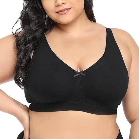 Sheroine Plus Size Women Wireless Bras Full Coverage Soft Seamless Underwear Breathable Lingerie Non-Padded Comfort Bra