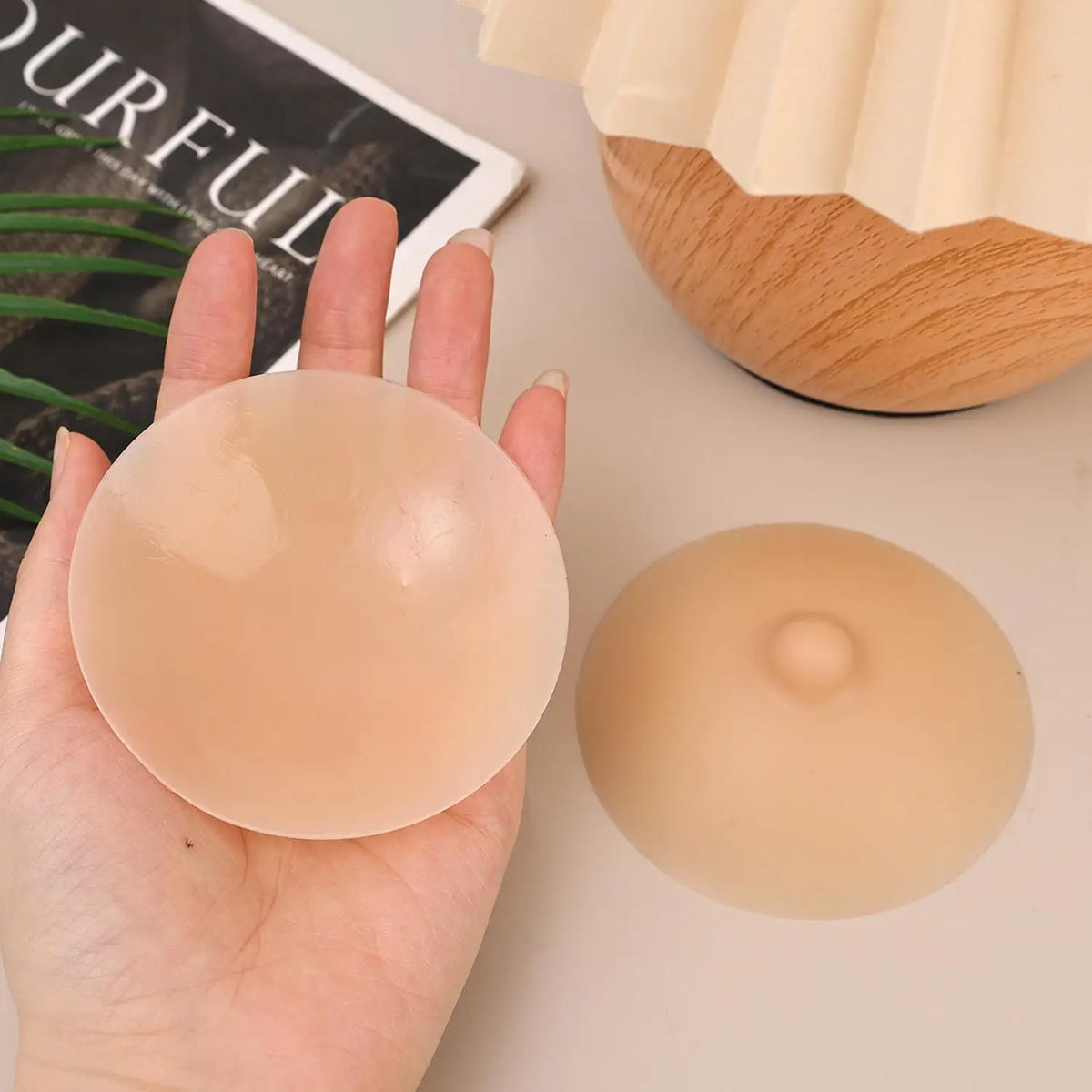Sexy Silicone Nipple Pasties Seamless Invisible Adhesive Breast Covers Reusable Chest Pads Women Summer Swimwear Backless Pads