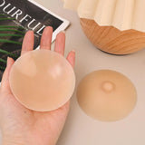 Sexy Silicone Nipple Pasties Seamless Invisible Adhesive Breast Covers Reusable Chest Pads Women Summer Swimwear Backless Pads