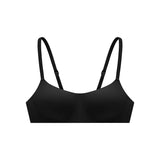 Women Seamless One Piece Push Up Bra Wireless No Steel Ring Thin Strap Comfort Padded Invisible Daily Bra WC0086