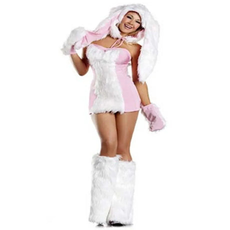 Adult Sexy Furry Animal Costume For Women Animal Costumes Halloween Carnival Rabbit Wolf Fox Cat Cosplay Furry Costumes Outfits