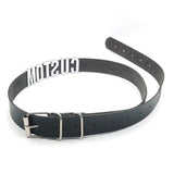 Sexy Punk Leather Customized Letters Belt Belly Chains Personalized Name Buckle Waistband Body Jewelry Cosplay Party Gift