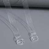 FallSweet 2/4/10/20PCS Adjustable Invisible Clear Bra Straps for Women  Transparent Elastic Shoulder Belt Lingerie Accessories