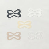Multiple dragonfly shaped invisible underwear anti slip buckles, cross shoulder strap buckles, bra invisible buckles