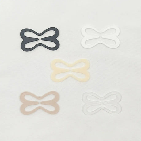 Multiple dragonfly shaped invisible underwear anti slip buckles, cross shoulder strap buckles, bra invisible buckles
