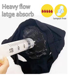 4-Layer Absorbent Leakproof Menstrual Panties For Women Period Heavy Flow Physiological Pants Plus Size Cotton Postpartum Briefs