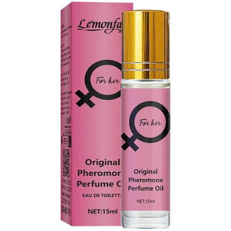 Lemonfay For Her Original Pheromone Perfume Oil - 15ml Portable Roll-On Fragrance, Long-Lasting Intimate Scent for Women