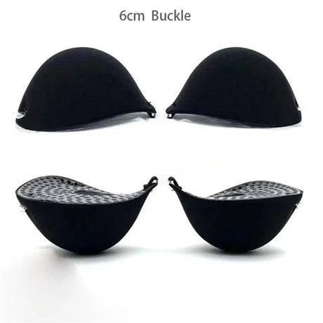 6cm Lift Silicone Adhesive Bra - Waterproof Invisible Push Up for Wedding & Backless Dresses, Natural Curve for Small Chest