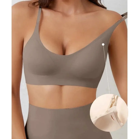 Women's Soft Support Seamless Underwear Breathable Light Thin Bra Style Comfortable Gathering No Steel Ring Collection