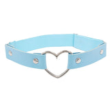 Faux Leather Heart Thigh Chain Single Layer Heart Thigh Ring Garter Leg Band Y2K Harajuku Punk Alt Girl Statement Leg Jewelry