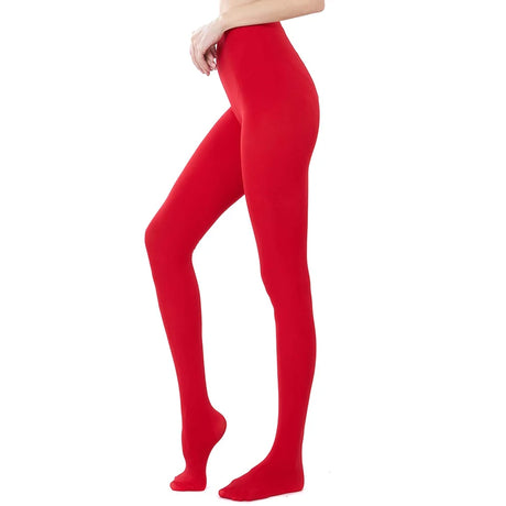 Plus Size Women Sexy Long Stockings Candy Color Velvet Pantyhose Spring Summer Autumn Large Elastic Tights School Girl Lingerie