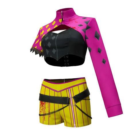 Dead by Daylight The Trickster Mina Cosplay Full Set Women Costume Halloween Comic Con Stage Performance Outfit