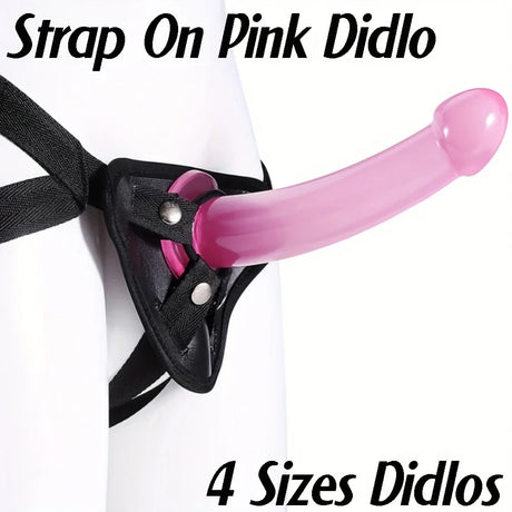 Vaginal Masturbators 4 Sizes False Penis Wearable Strapon Penis Pants Lesbian G Spot for Women Black Dildo Stimulator Strap Cat