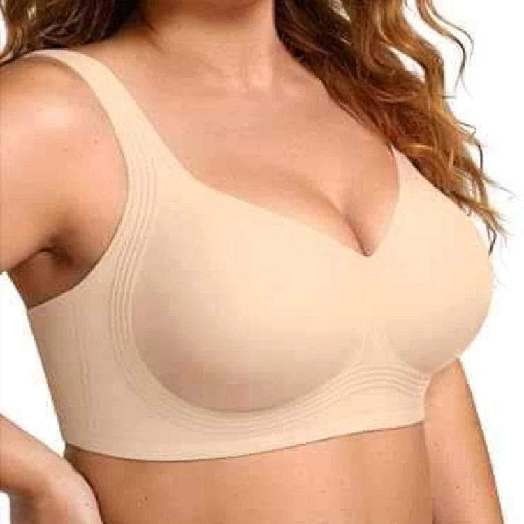 Push-Up Lifting Wireless Bra, Women's Comfortable Seamless Underwear,Soft Breathable Skin-Friendly,No Steel Ring,Ideal for Daily
