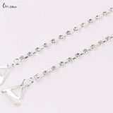 Detachable Rhinestone Metal Bra Strap for Women, Non-Slip Invisible Adjustable Crystal Shoulder Straps,Lingerie Accessories Gift