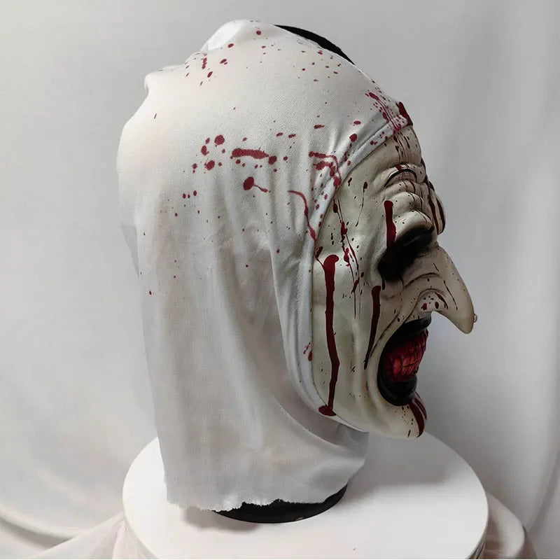 Art The Clown Cosplay Costume ‌Terrifierr 3 Bloody Outfits Killer Clowns Jumpsuits for Halloween Carnival Party Horror Costumes