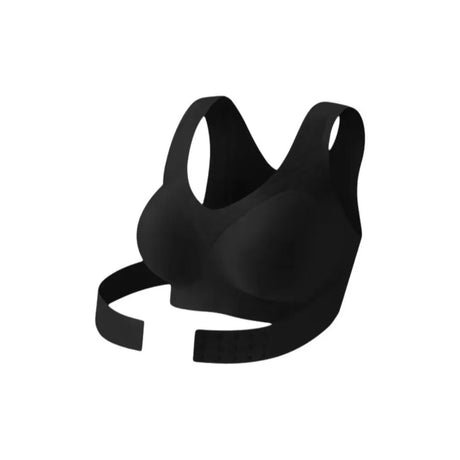 Posture Corrector Seamless Push Up Bra Cross Back Anti-sagging Front Closure Bra Lingerie Shockproof Gathered Wireless Bra Lady