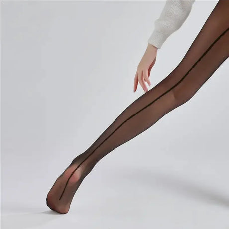5/1pairs Women's One Line Pattern Stockings And Pantyhose Slim Fit Ultra-thin Anti Hook Stockings Women's Pantyhose Socks