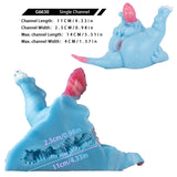 GEEBA Fantasy Red/Blue Dragon Male Masturbator Silicone Adult Men's Onahole Pocket Pussy Realistic Vagina Stroker Men Sex Toys