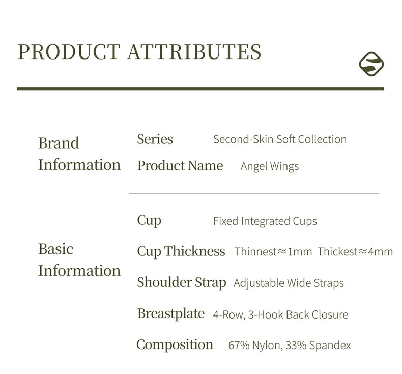 SUJIIN Wireless Seamless Bras for Women Minimizer Invisible Padded Push Up Bras Comfort Soft Support Anti-sagging Bralette Bh