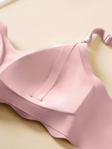 New Women Traceless Women's Comfortable and Breathable Ultra Thin Breastfeeding Bra Detachable Breastfeeding Bra