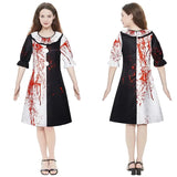 Art The Clown Cosplay Costume ‌Terrifierr 3 Bloody Outfits Killer Clowns Jumpsuits for Halloween Carnival Party Horror Costumes