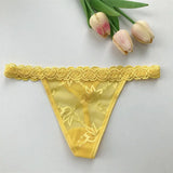 Name Custom Crystal Letter Thong Lace Tie Neck Bikini Bra Panties Sexy Personalized Name Low Waist G-String Underwear Bra Set