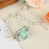 【Beautiful】Sweet Beads Chain Pacifier Gag Collar Couple Toy Soft Silicone High-end Adult Pacifier Creating An Exclusive Luxury