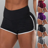Women Summer Shorts for Sports Fitness Gym Skinny Slim Shorts Causal Yoga Shorts Low Waist Stretchy Short Pants Gym Clothing