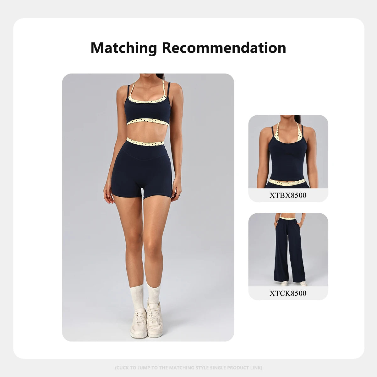 Hearuisavy 2Pcs Fitness Set Women Polka Dot Cross Back Sports Bra High Waisted Push Up Shorts Gym Quick Dry Workout Yoga Suit