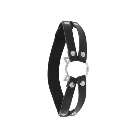 Cosplay Gothic Thigh Ring Garter Women Rock Sexy Elastic Double Layer Leather Belt Leg Punk Cat Head Thigh Garter