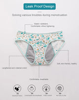 3pcs/Set Leak Proof Menstrual Panties Girls Period Underwear Sexy Pants Physiological Underwear New Product Waterproof Briefs