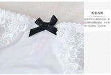 European Lace Bra Set Ultra-Thin Semi-Transparent, Half Cup Pure Desire Bras for Small Chest, Anti-Sagging Comfortable Underwear