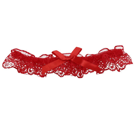 Women Sexy Lingerie Lace Floral Garter Belt Bowknot Leg Loop Wedding Garters Bridal Cosplay Fashion Stocking Ring For Ladies