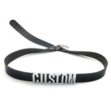 Sexy Punk Leather Customized Letters Belt Belly Chains Personalized Name Buckle Waistband Body Jewelry Cosplay Party Gift