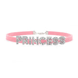 Sexy Gothic DADDYS GIRL Letters Choker Necklace Women DIY Custom Name Collar Chocker Jewelry Necklaces Customized Products Gift