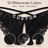 1PC Sexy Women's Thongs Tie-Side Open-Crotch Design Customizable Women's Underwear Comfortable Lace Panties