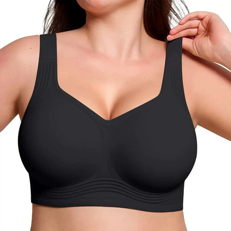 Jelly Bras for Women Non Wired Seamless Gel Plus Size Push Up Bras